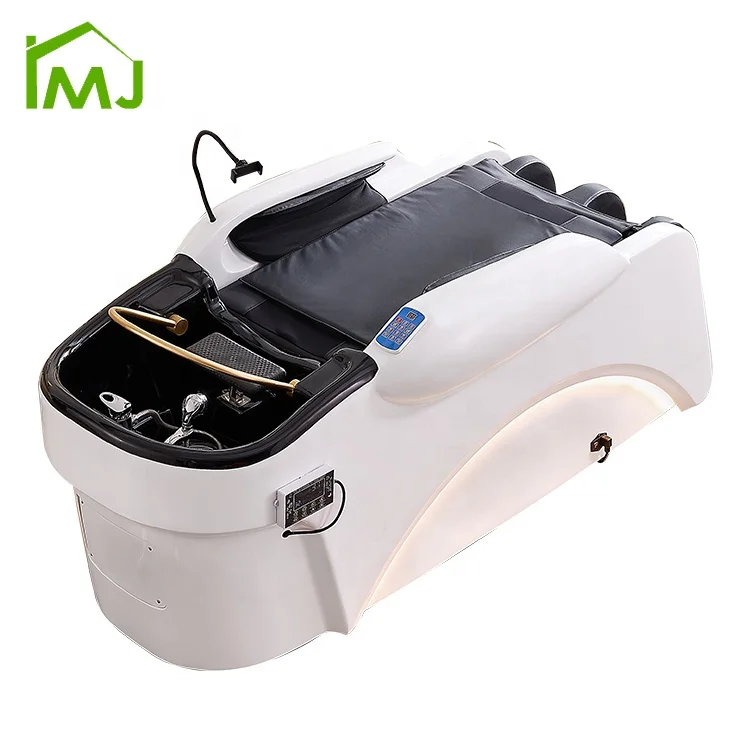 

Hair Salon Furniture Head Spa Hair Washing Chair Electric Massage Shampoo Bed