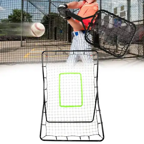 Baseball Rebound Net for Kids Adults Softball Rebounder for Pitching and Fielding Training Ball Return Net Baseball Rebounder