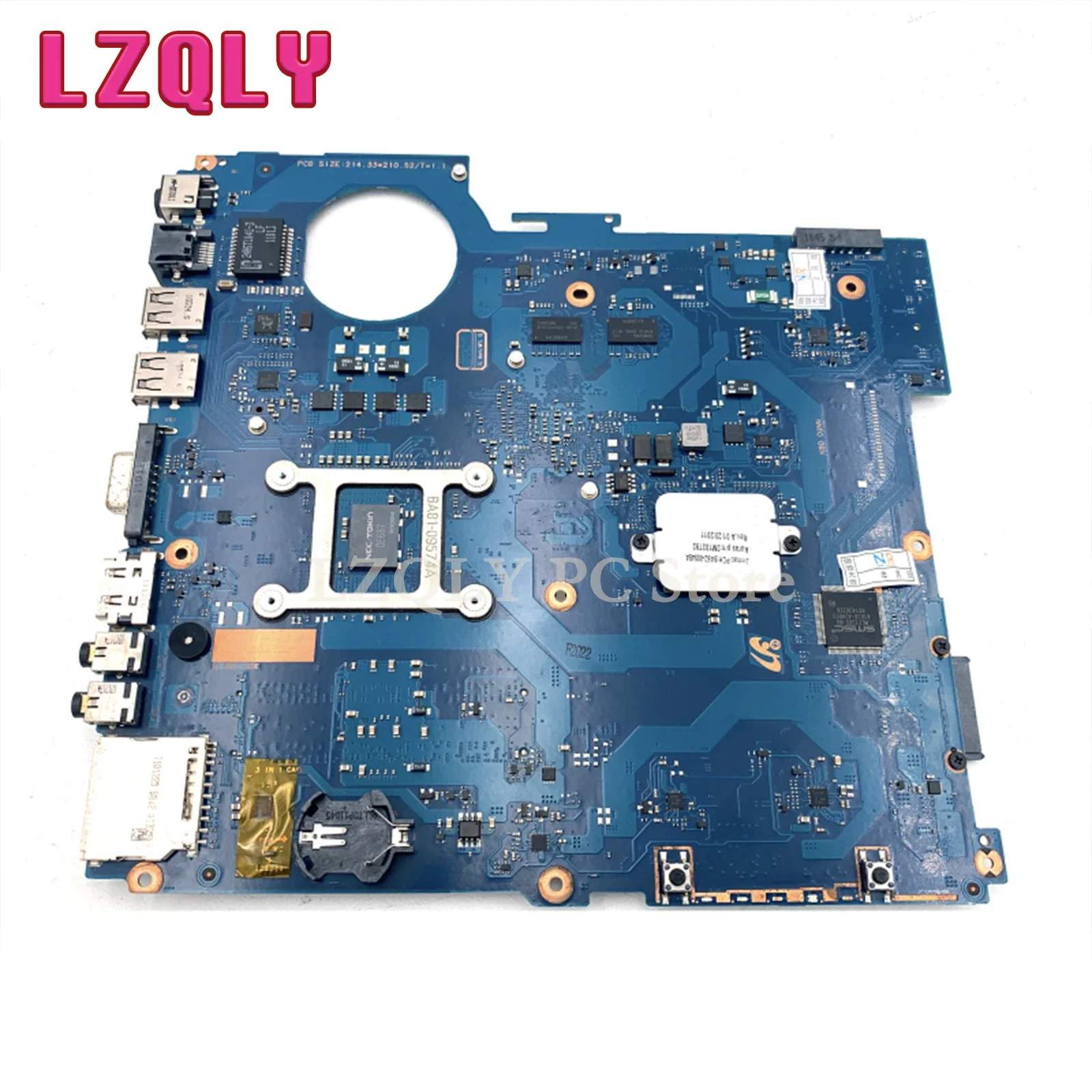 LZQLY dla Samsung RV411 BA41-01423A BA92-07395A BA92-07395B płyta główna laptopa GeForce 315M DDR3 darmowa płyta główna procesora