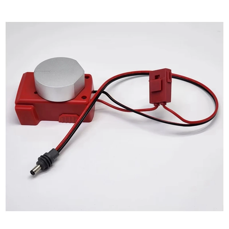 For Starlink Mini Power Cable For Milwaukee Battery 18AWG With Fuse Holder Milwaukee Charger Adapter To DC Power