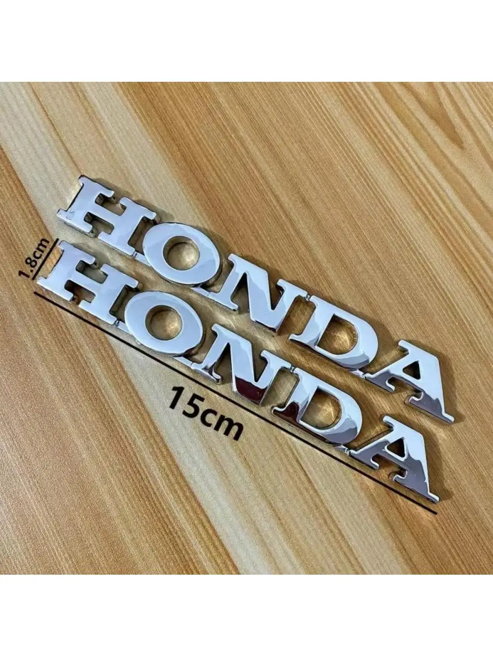 Naklejka Honda, Etykieta motocyklowa, Etykieta galwanizowana, Osłona tylna, Logo 3D, Akcesoria motocyklowe Pcx125CBR1000RCBR650R — 2