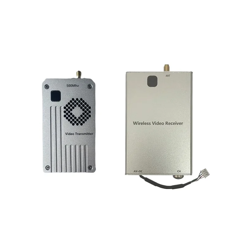 

500Mhz 5W FPV ultra-long-distance video transmitter receiver, high-power wireless video transmission 12V