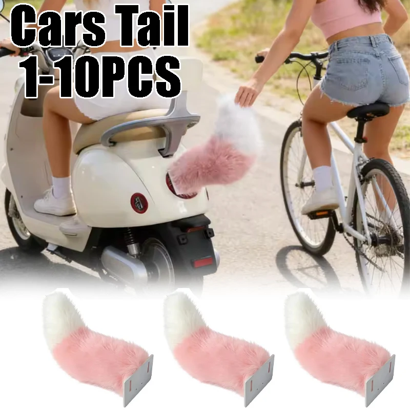 

Remote-Controlled Anime Beast Tail for EV Rear Dynamic Touching Tail Cool Decorative Accessory for Electric Cars Scooters