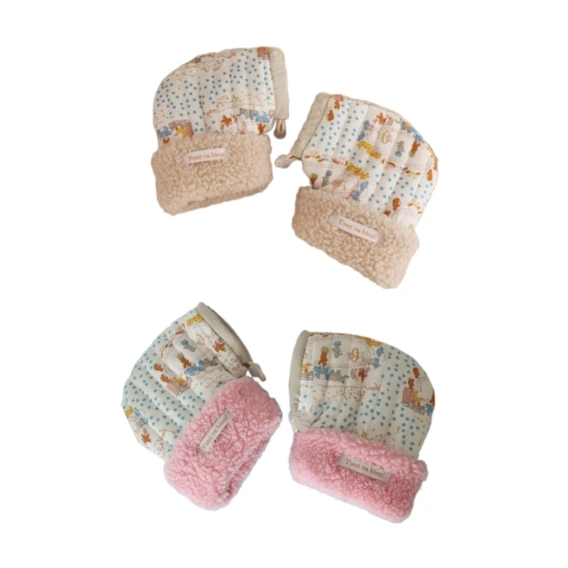 

Children's Scooter Gloves Bicycles Warm Plush Mittens Baby Bike Gloves
