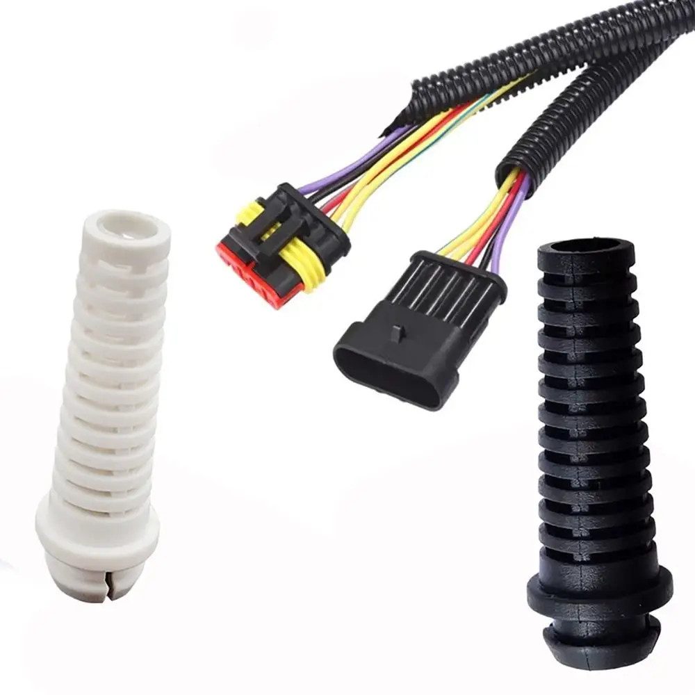 

6mm Cable Gland Connector PVC Strain Relief Cord Boot Protector Wire Cable Sleeve Power Tool Cellphone Charger