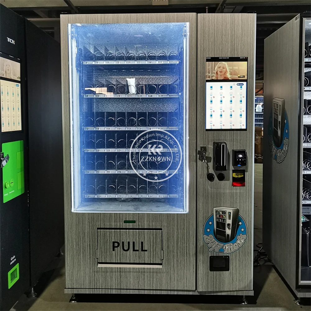 

Smart Screen Vendor Machine Refrigerator Snack and Drink Vending Machine