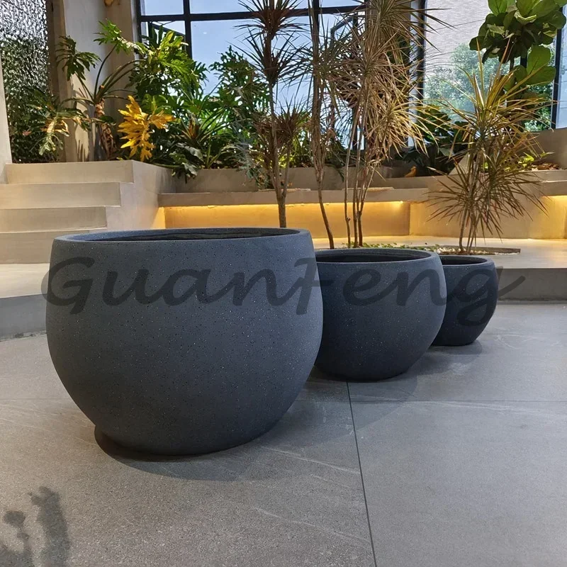 Modern Durable Large Planter Pots China Supplier Home Garden Tree & Flower Planting Pots