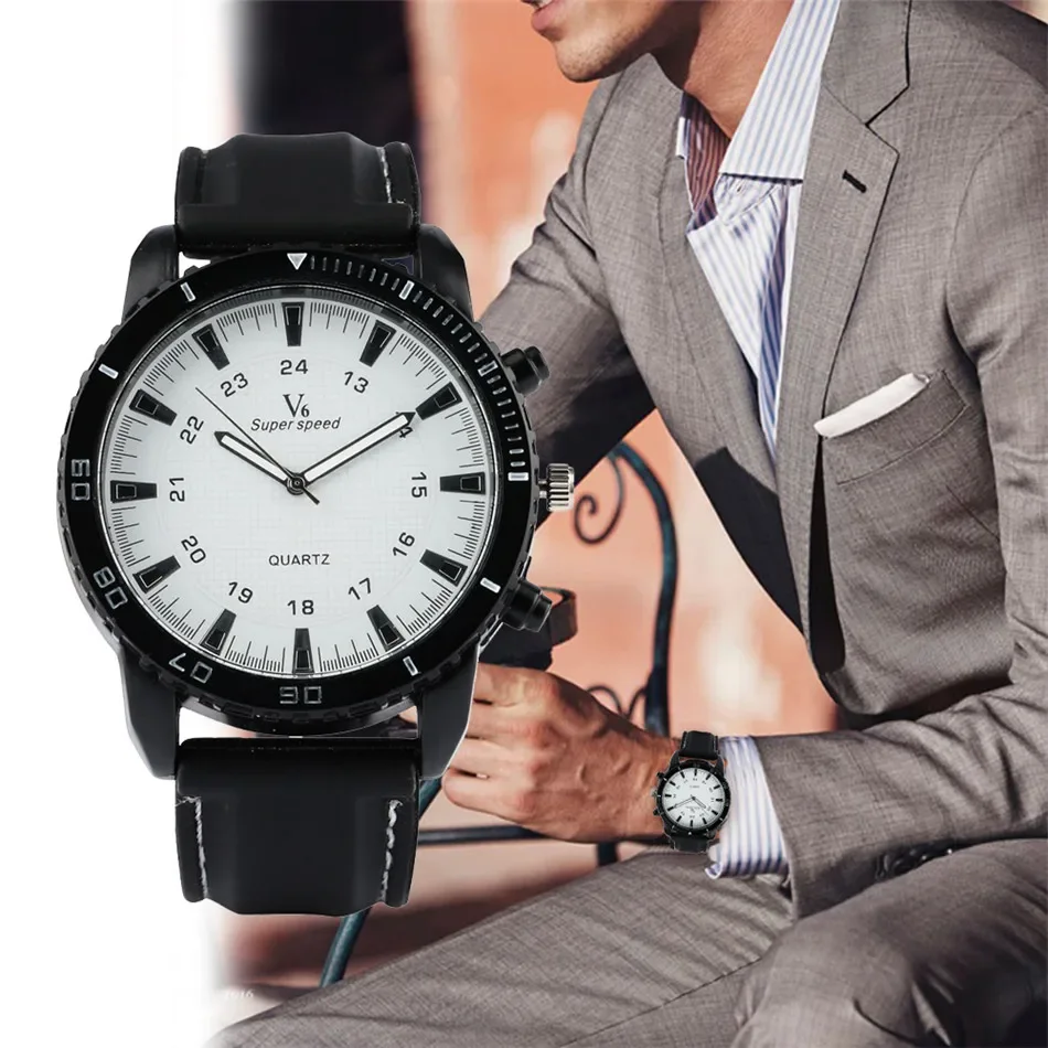 Lancette luminose quadrante grande coppia cinturino in Silicone coppia orologi quadrante bianco/nero Sport amanti della moda orologi movimento al quarzo