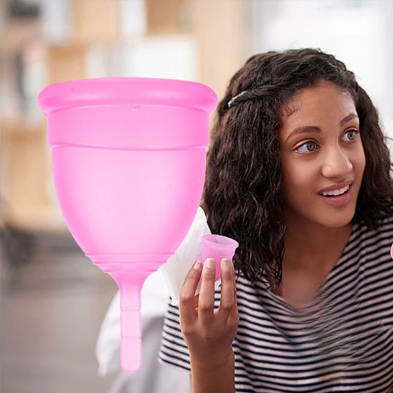 

Medical Grade Silicone Menstrual Cup feminine hygiene menstrual cup women Lady menstrual period cup