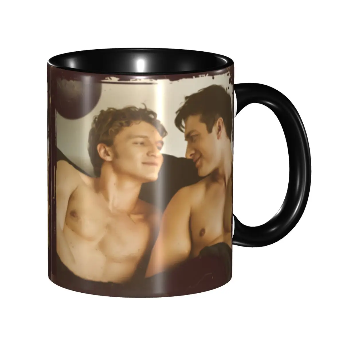 

Vintage Shane Hollander & Ilya Rozanov Heated-Rivalry Coffee Mug Funny Tea Cups For Office