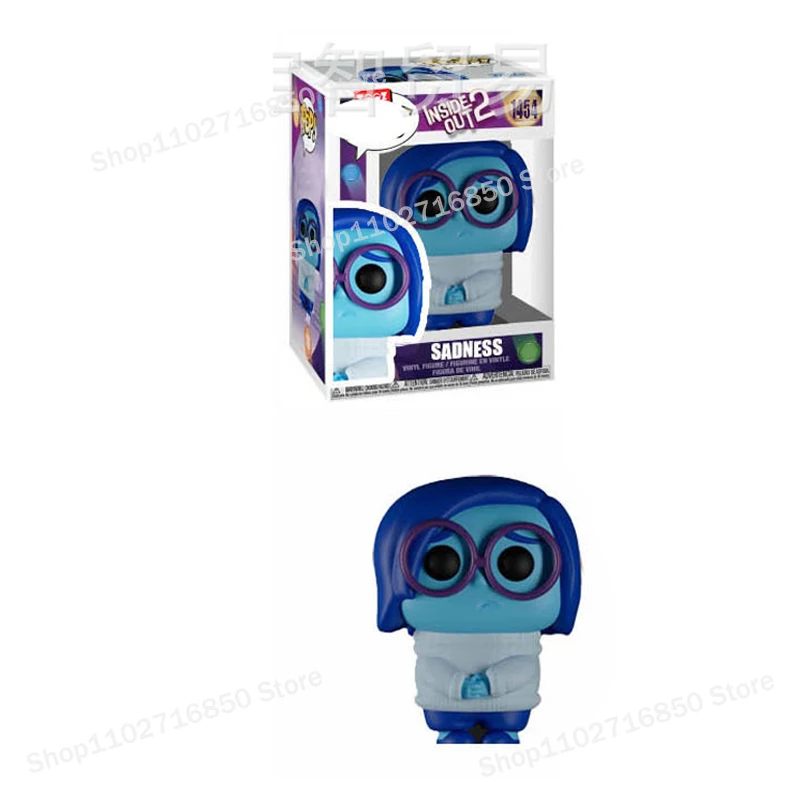 Inside Out 2 Pop zabawki figurki akcji dzieci Anime postacie z kreskówek dekoracje samochodowe ozdoby chłopcy dziewczęta kolekcje figurek