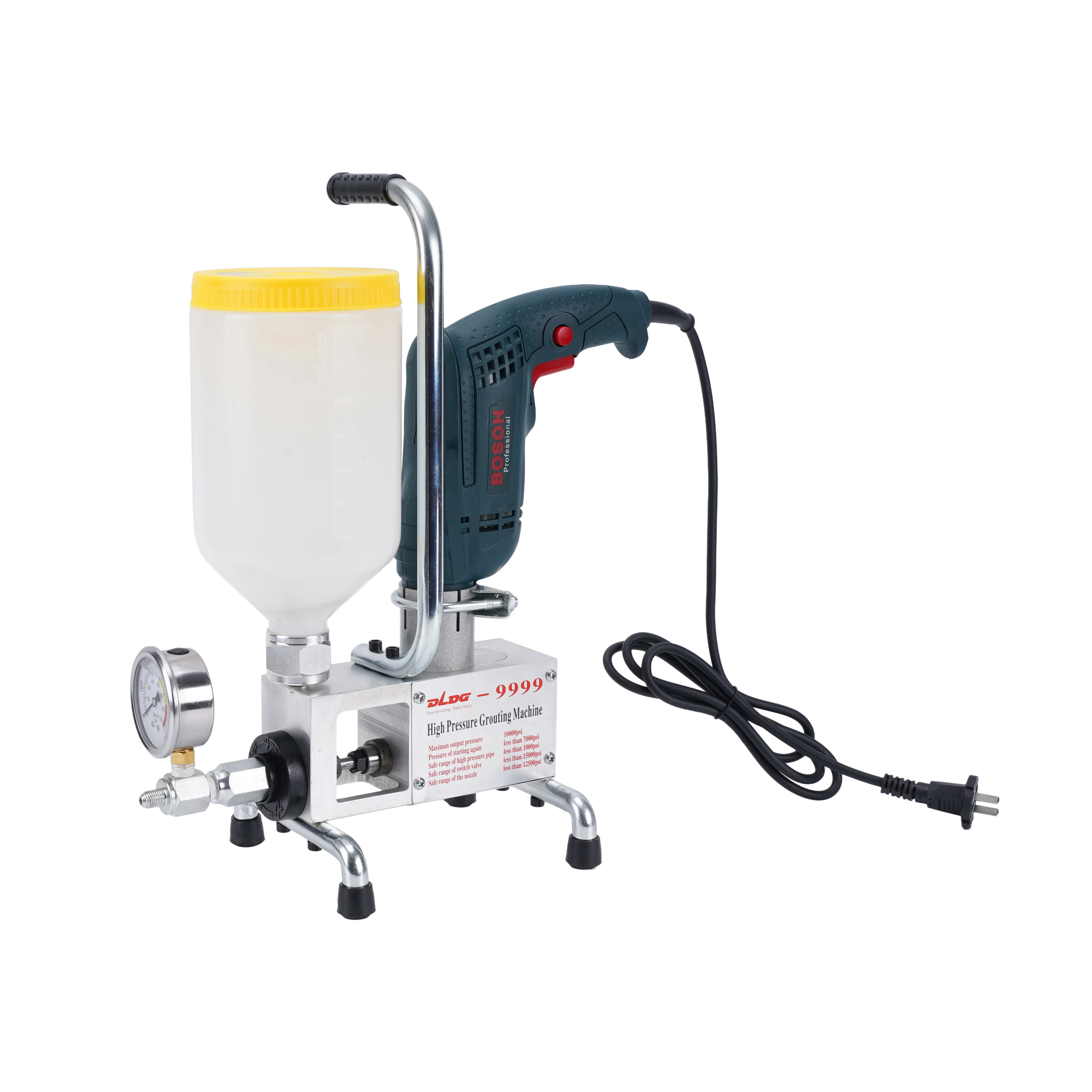New upgraded version of high pressure grouting machine ceramic tile hollow drum grouting machine