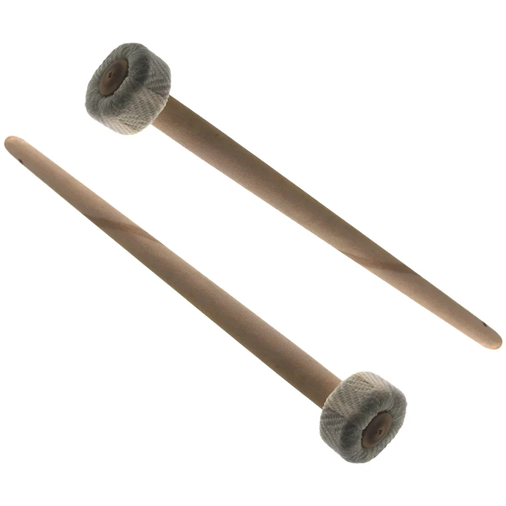 

4pcs Gong Mallets Percussion Drumsticks Chinese Traditional Instrument Hammers Small Cotton Linen Wood Handle For Clear Sound