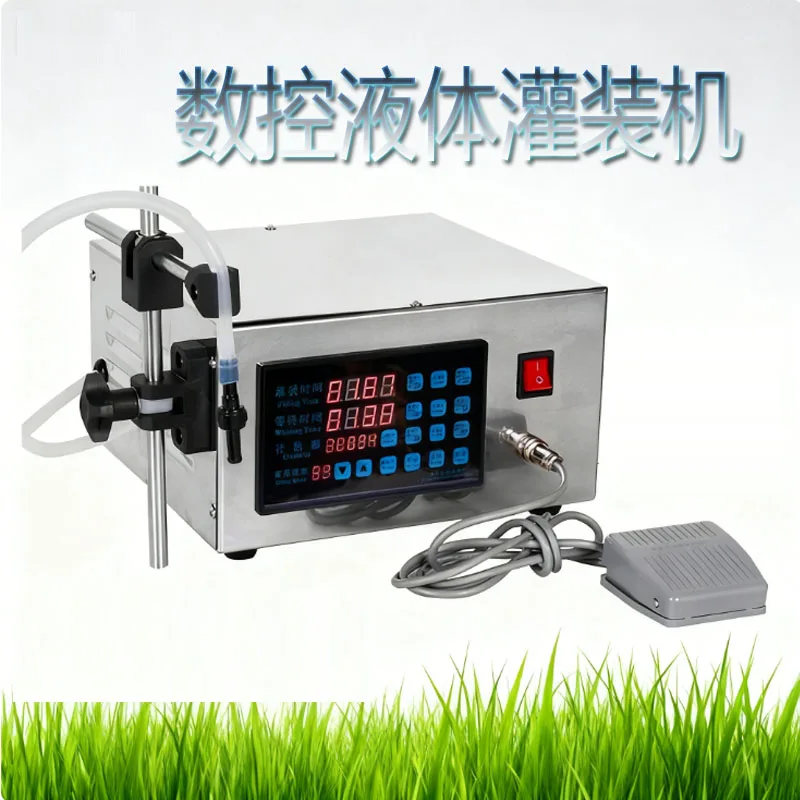 Large Flow Filling Machine CNC Liquid Filling Machine Wine Water Automatic Small Beverage High Precision Liquor Filling Machine