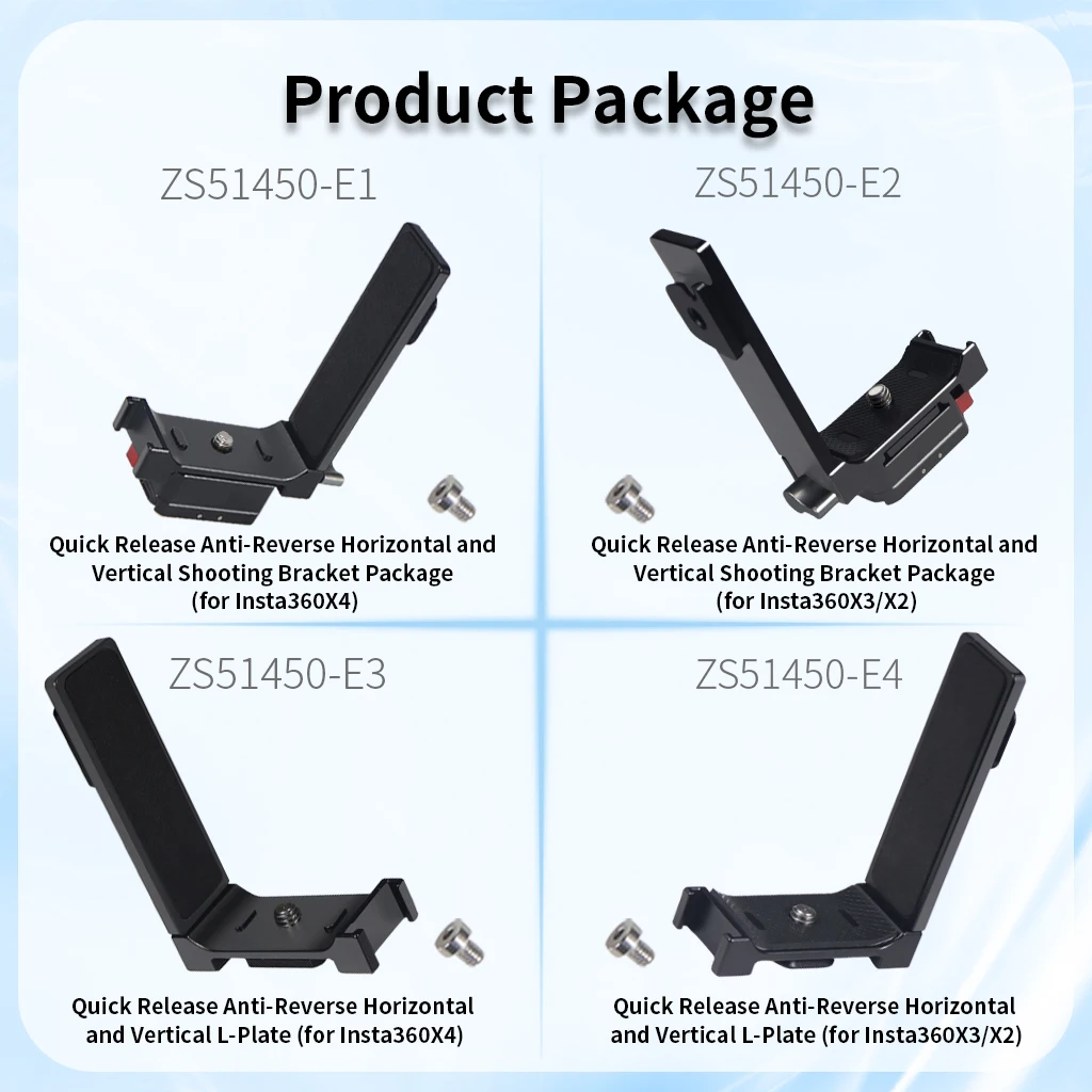 Aluminium-Schnellwechselbasis Magnetischer Klappbarer Stativadapter mit 2x Kaltschuhhalterungen für Insta360 X6 X5 X4 X3 Panorama-Actionkamera – Detail 28