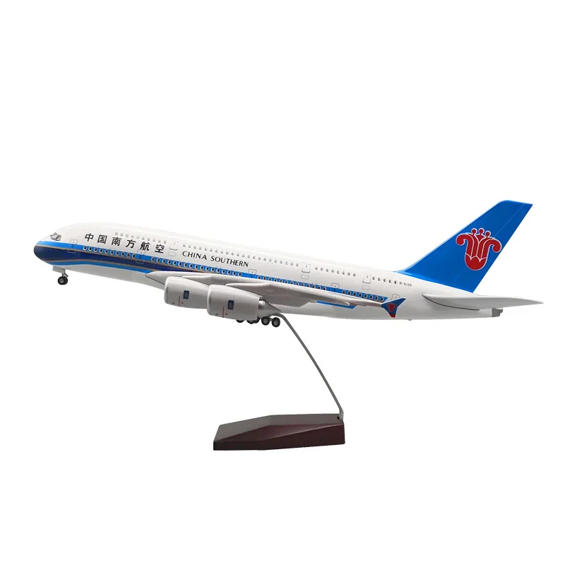 

1/160 Scale CHINA SOUTHERN A380 Airplane Model Plane Miniature Art Home Decoration Diecast Aviation Toy Gift