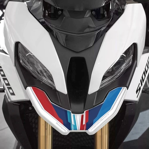 Imagen 2 del producto Para BMW S1000XR S 1000 XR 2024 2025 motocicleta 3D Gel frente nariz pico alerón protección pegatina pintura protección calcomanía Kit