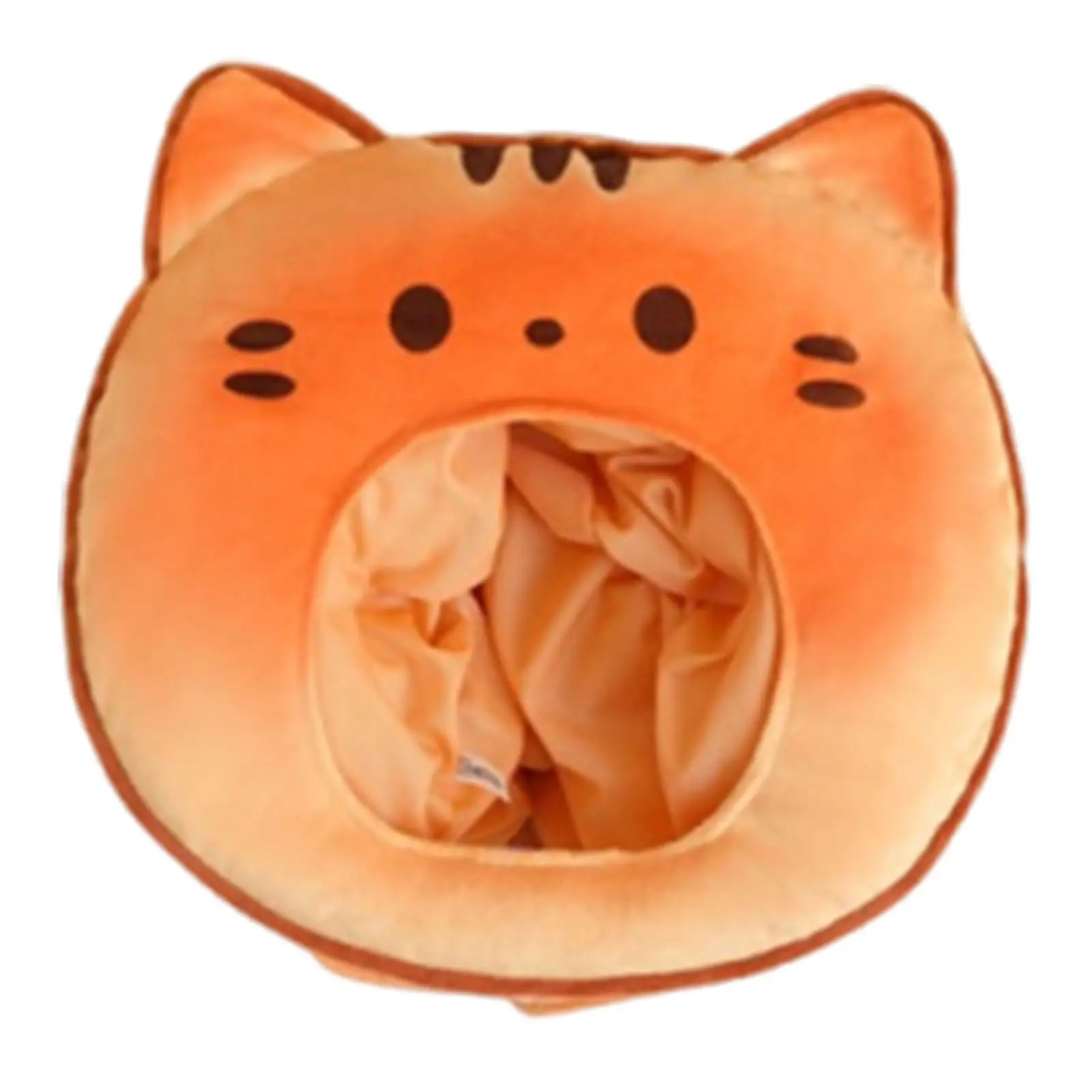 Cappello per copricapo per gatti in peluche, caldo e leggero, per foto, carino, novità, copricapo, cappello per cosplay, per spettacoli teatrali, feste di festival