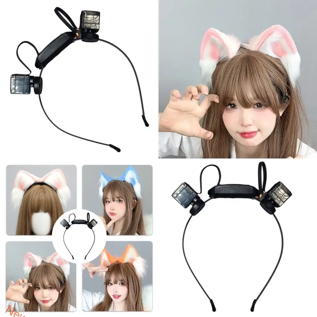 

Автоматическая регулируемая повязка для волос, головные уборы для косплея для детей и взрослых, ежедневное использование LXAD