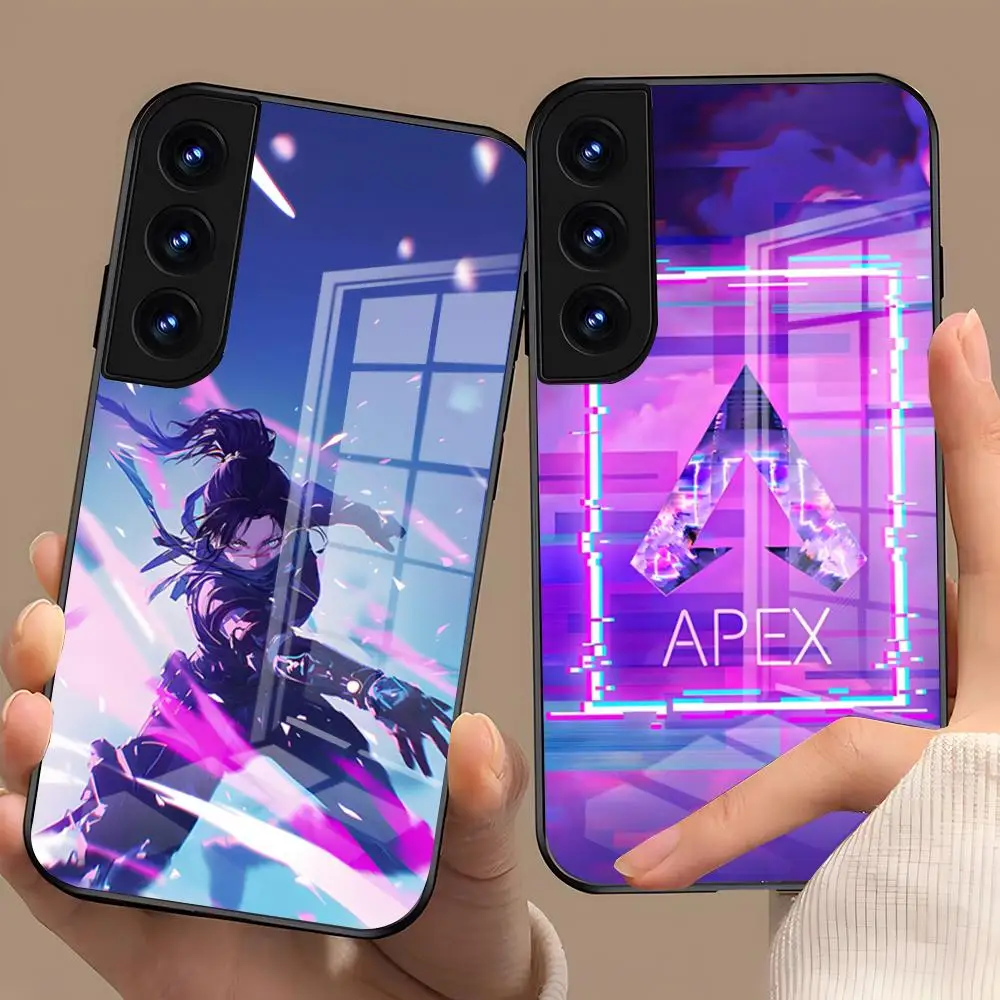 Game A-APEX Legends Phone Case For Samsung S26 S25 Plus S20 S20 Plus S22 Ultra S23 FE S21 Plus S21 Ultra Glass Cover