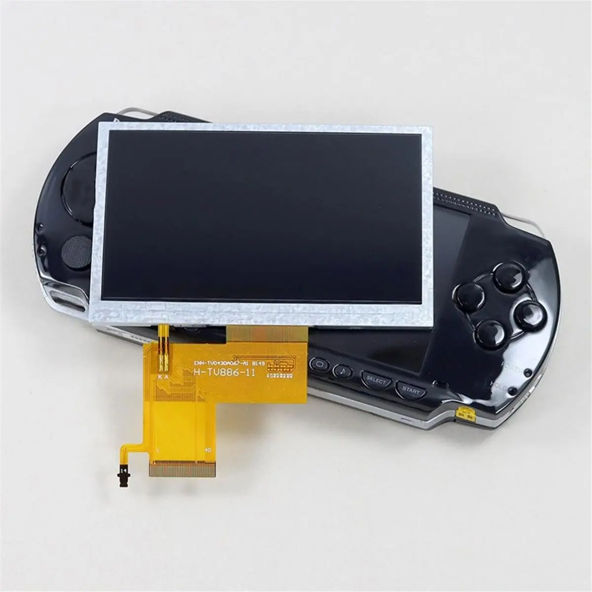 IPS LCD Screen 1000 to IPS Screen LCD Highlight High Brightness Kits for PSP1000 Game Console Special Cable