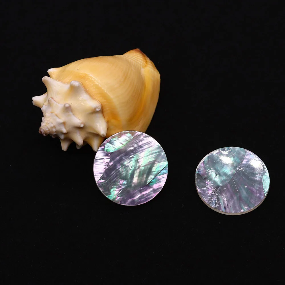 

Изысканные натуральные переливающиеся белые бусины из ракушки, полированные, круглые, без отверстий, плоские, для рукоделия, аксессуары для ожерелий