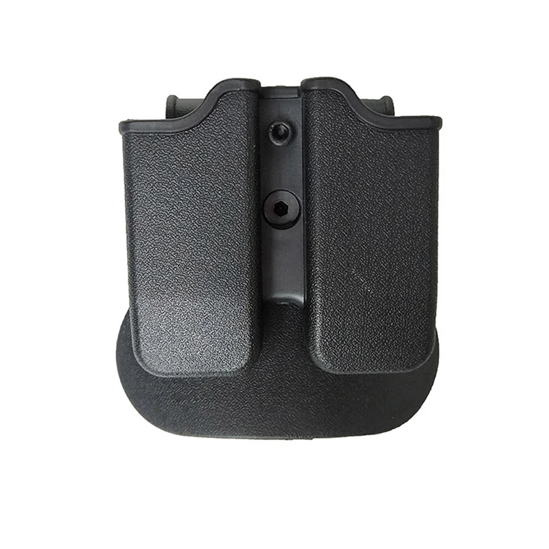 

Universal Double Magazine Pouch 9mm .40 Double Stack Mag Holder Dual Stack Mag Holster with for Glock Sig Sauer S&W Beretta