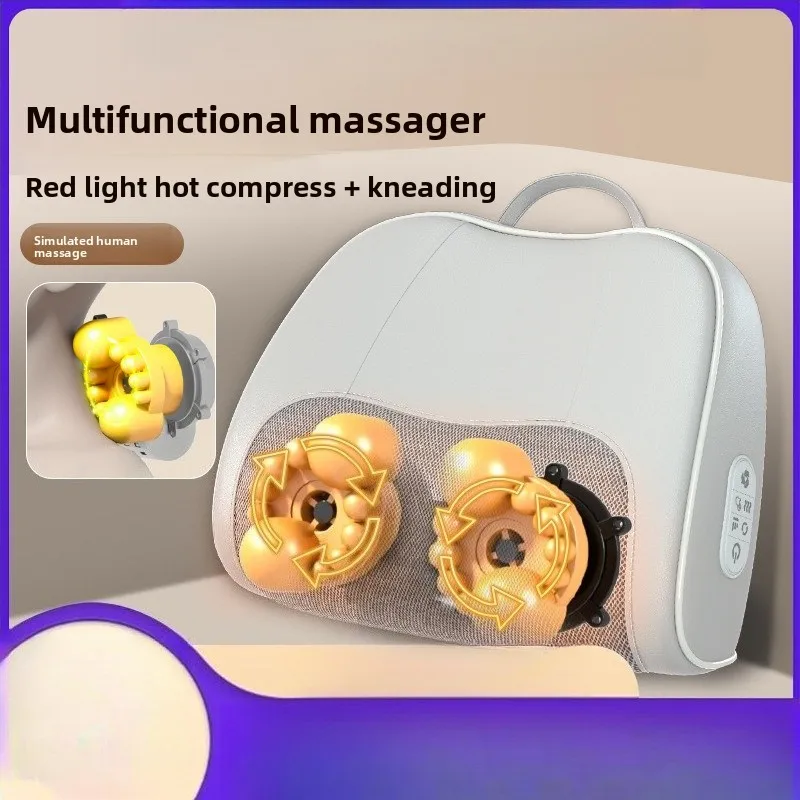 

Multifunctional Smart Portable Massager Neck Shoulder Cushion Kneading Massage Pillow