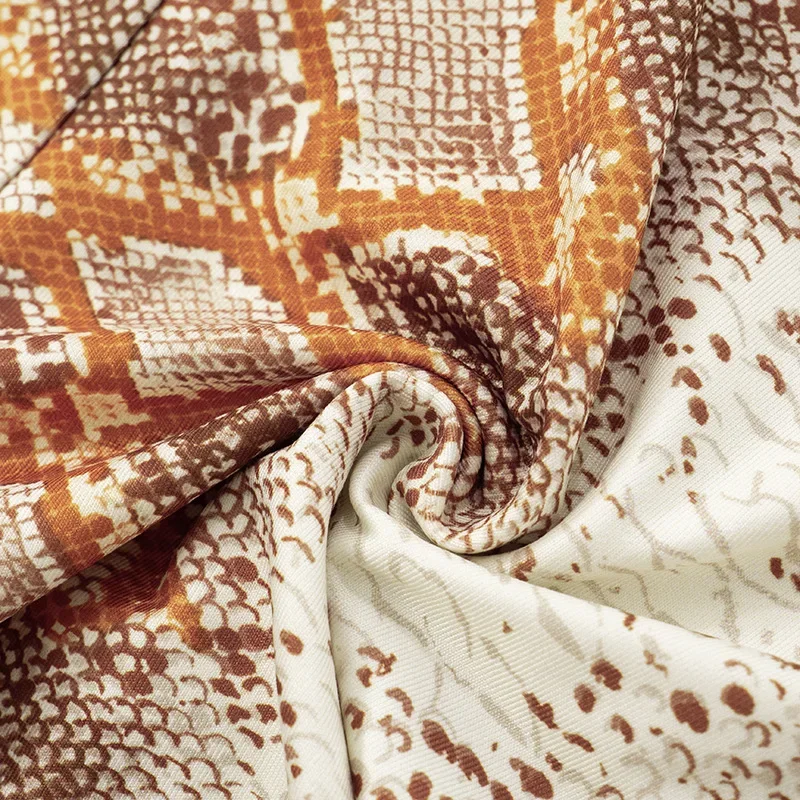 Serpentine Cetak Wanita Seksi Renda Halter Backless Sebetis Panjang Kurus Jumpsuit Tanpa Lengan Slim Capris One Piece Overall Baju Monyet