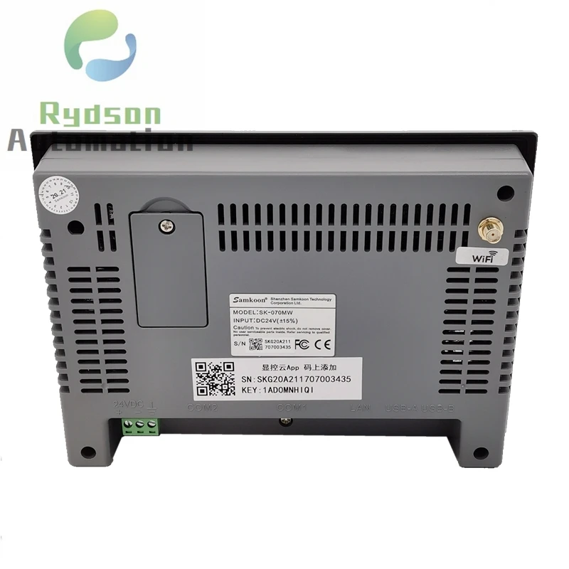 SK-070GW SK-070MW Samkoon 7 Zoll Touchscreen HMI USB Download-Port DC 24V Netzteil