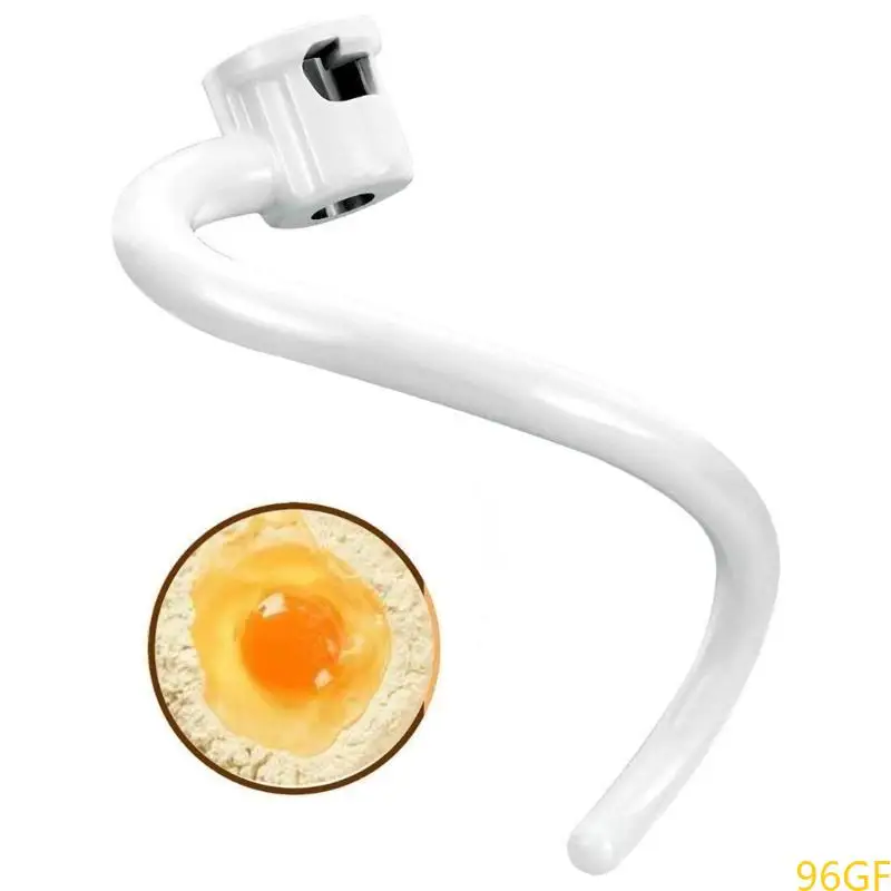 96GF Metal Dough Hook for 6QT KB26G1X K5SS K5A KSM5 KS55 600 KV25G0X KV25G8X KV25H0X KP26M1X KP26M8X KL26M8X Stand Mixer
