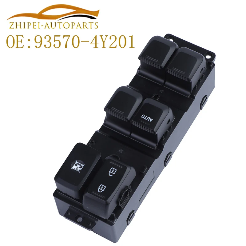 93570-4Y201 Electric Power Window Switch Car 935704Y201 935704Y200 93570-4Y200 For Kia RIO 2011-2015