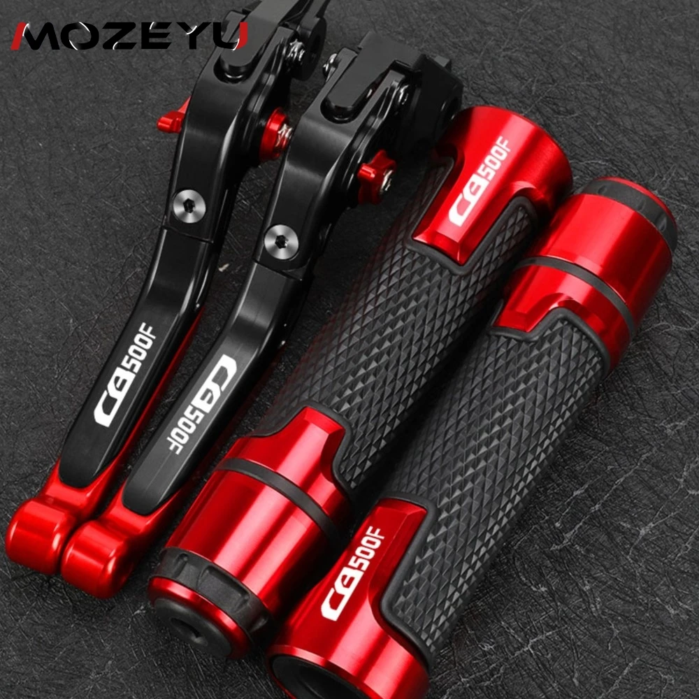 

Motorcycle Accessories FOR HONDA CB500F CB 500 F 2013-2023 Extendable Brake Clutch Levers Handlebar Grip Handles bar Hand Grips