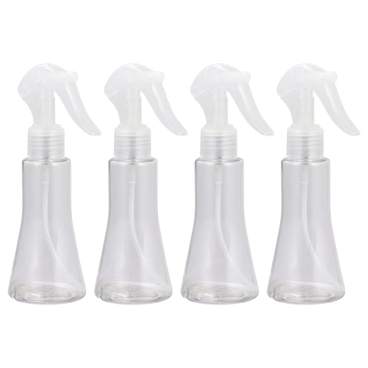 

4pcs Mini Travel Spray Bottles Leak Proof Durable Containers for Perfume Portable Transparent Plastic