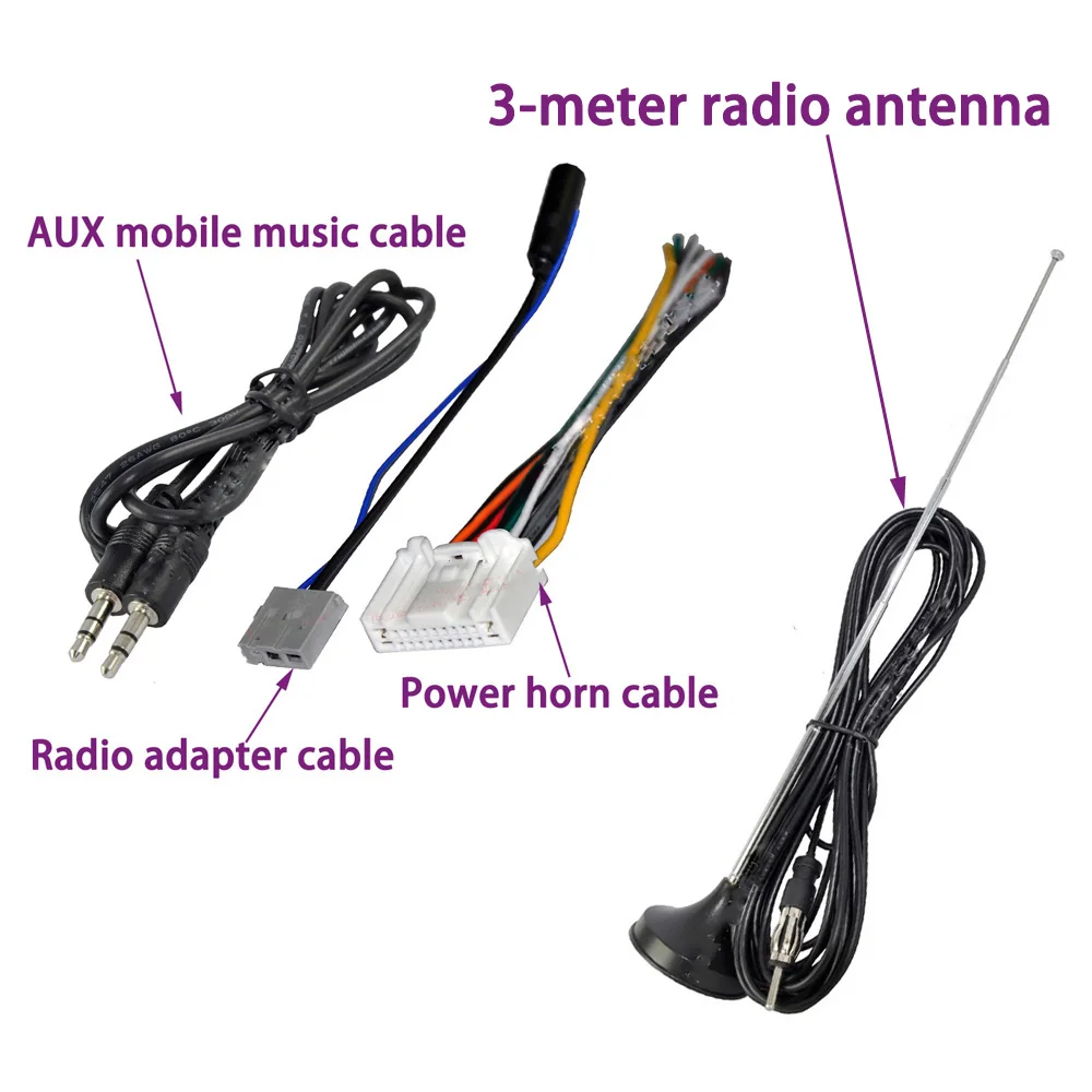 

Suitable for Nissan Cd Player Tail Line Novelty Jun Teana Xuan Yi Xiao Ke Jin Ke Radio Plug USB Aux Reverse Line Accessories