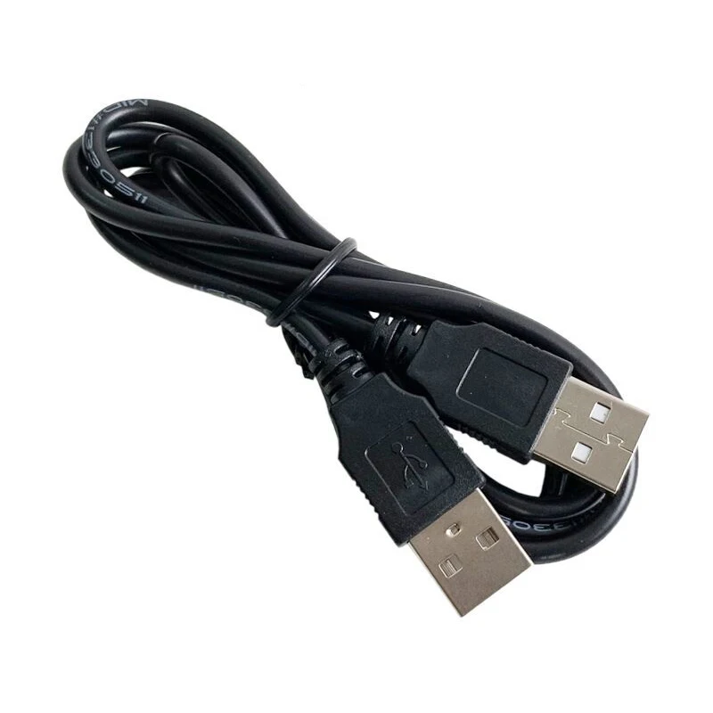 Dual USB Extension Cable Male To Male USB A Extender Silica Gel For Radiator Hard Disk Camera Laptop PC USB Data Transfer Cable