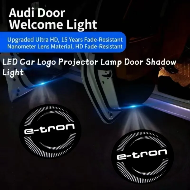 

Car Door Welcome Light Led Proiector Lamp Courtesy Lights for Audi TT 2008-2025 E-tron 2010-2019 2020 2021 2022 2023 2024 2025
