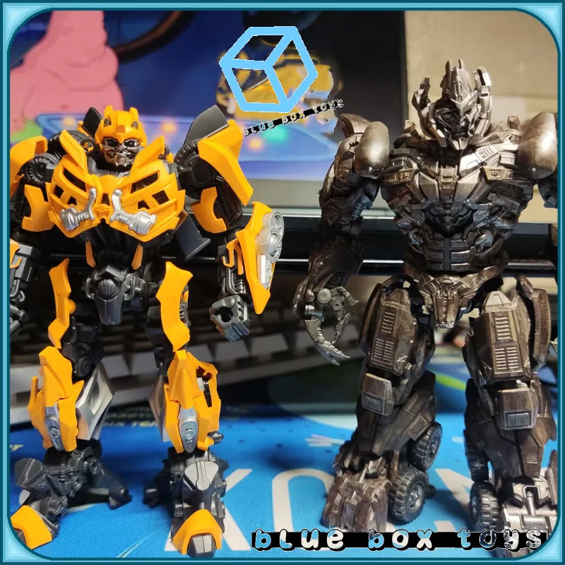 In Stock New 2025 Blokees Transformers Dark of the Moon Classic Class Bumblebee Megatron Action Figure Model Collect Toys Gift