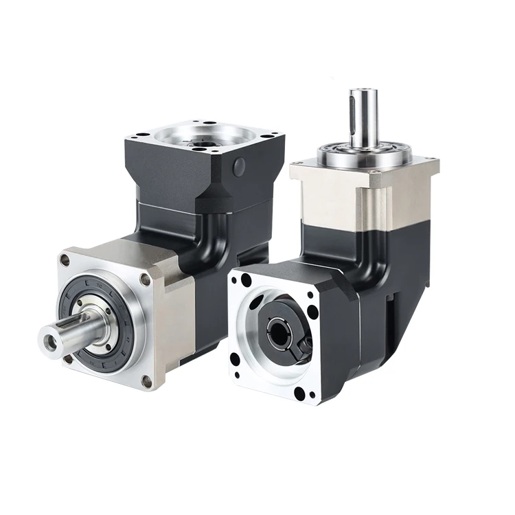 High Torque High Precision Ratio 100 Helical Gear Box Reducers 90 Degree Right Angle Planetary Speed Reducer