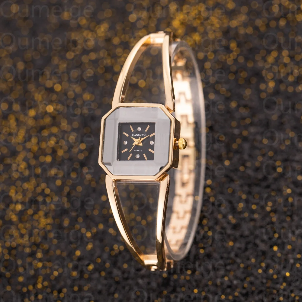 Orologio da donna stile semplice Orologio da polso analogico al quarzo cavo di lusso delle migliori marche Orologio da donna elegante moda Orologio regalo reloj Mujer