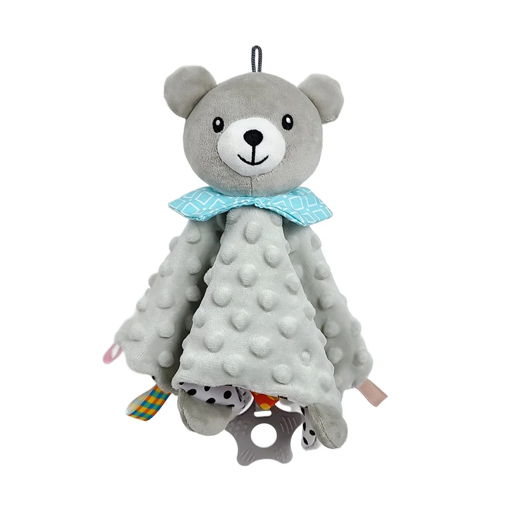 Newborn Baby Plush Stuffed Toys Cute Animal Comforter Bunny Elephant Soothe Appease Soft Towel Baby Gift Blanket