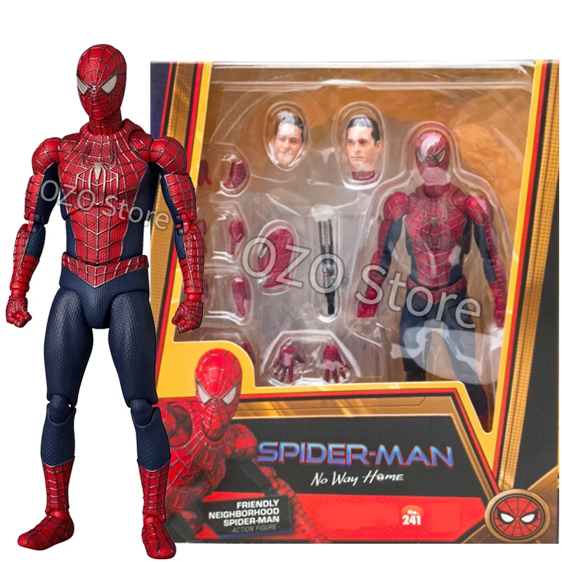 Nuevo Mafex 241 Tobey Maguire Spider Man No Way Home Friendly