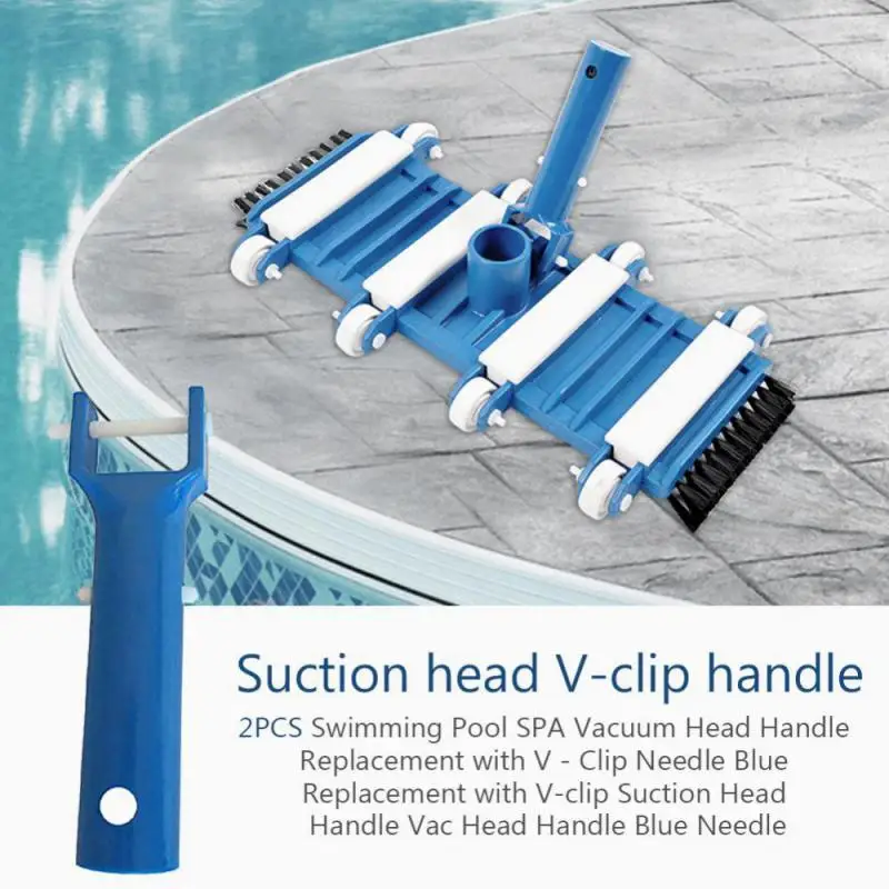 Swimming Pool Vacuum Flexible Durable Pool Brush Head Handle Replacement Cleaning Equipment Underwater Cleaner Tool Handle