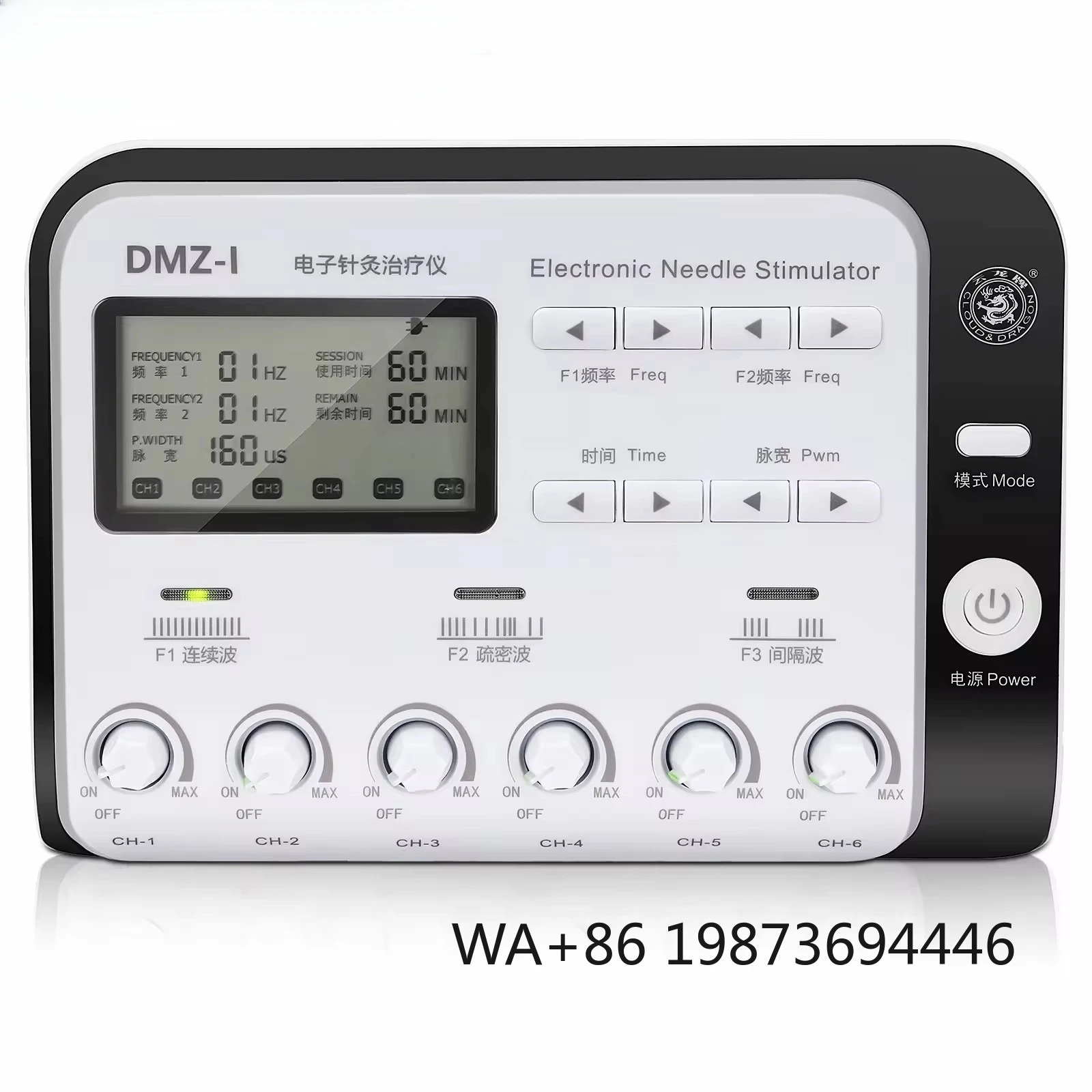 

Machine Relax Massager Device 6 Output Electric Electroacupuncture Acupuncture Needle Body Muscle Stimulator Physiotherapy