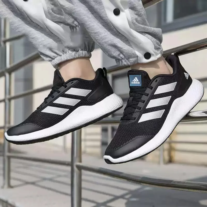Adidas Mesh Breathable Running Shoes with Cushioning and Anti-Slip Function - Men's and Women's Fitness Sports Shoes - GZ5280