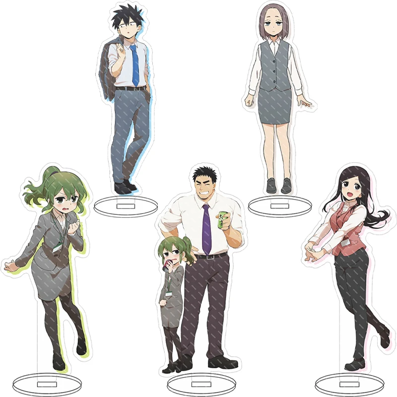 

16CM Anime Figure My Senpai is Annoying Igarashi Futaba Sakurai Touko Takeda Harumi Cos Acrylic Stand Ornaments Gifts