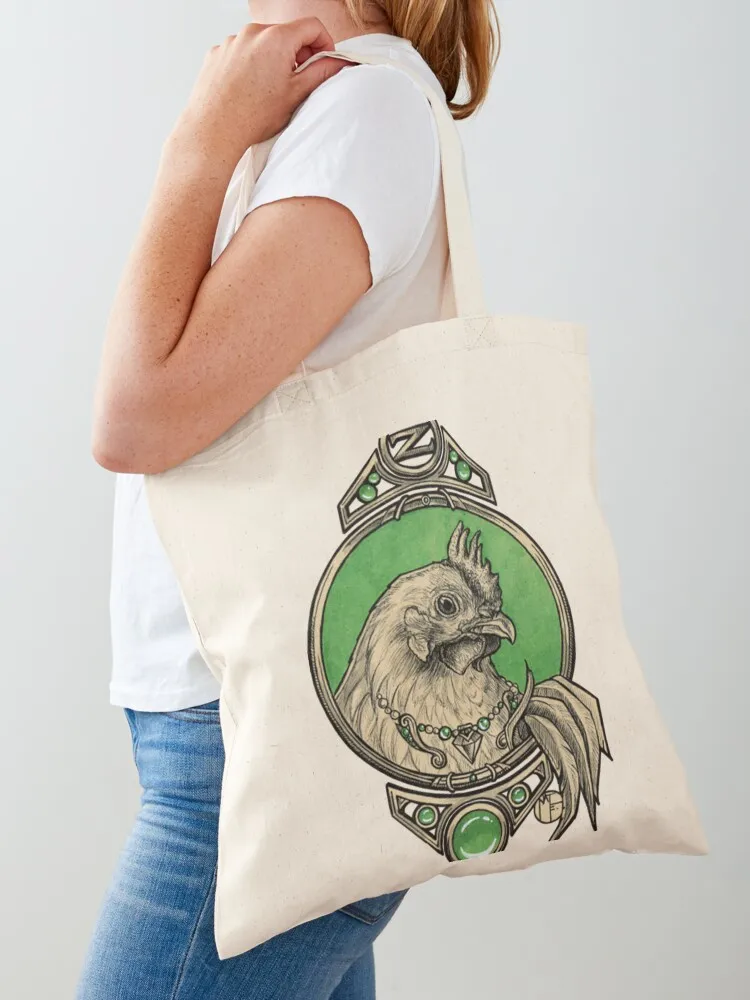 Return to Oz - Chicken Tote Bag reusable shopping bags bags luxury women bag for beach Canvas Tote Bag