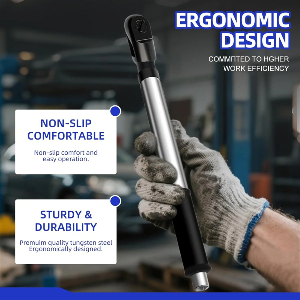 

AA25 1/2" Offset Extension Wrench Impact, Manual/Electric/Pneumatic Impact Extension Ratchet for Narrow Spaces,Adapters