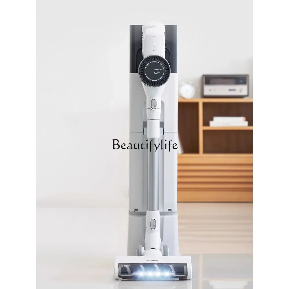 

All-in-one automatic dust collection 1800W base station vacuum cleaner tower large suction pet hair suction