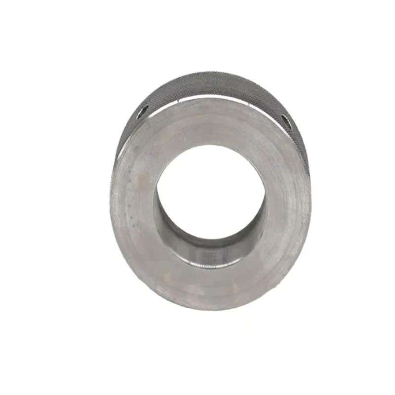 CNC machined stainless steel internal thread connection sleeve, special-shaped nut sleeve, mechanical fastening accessories